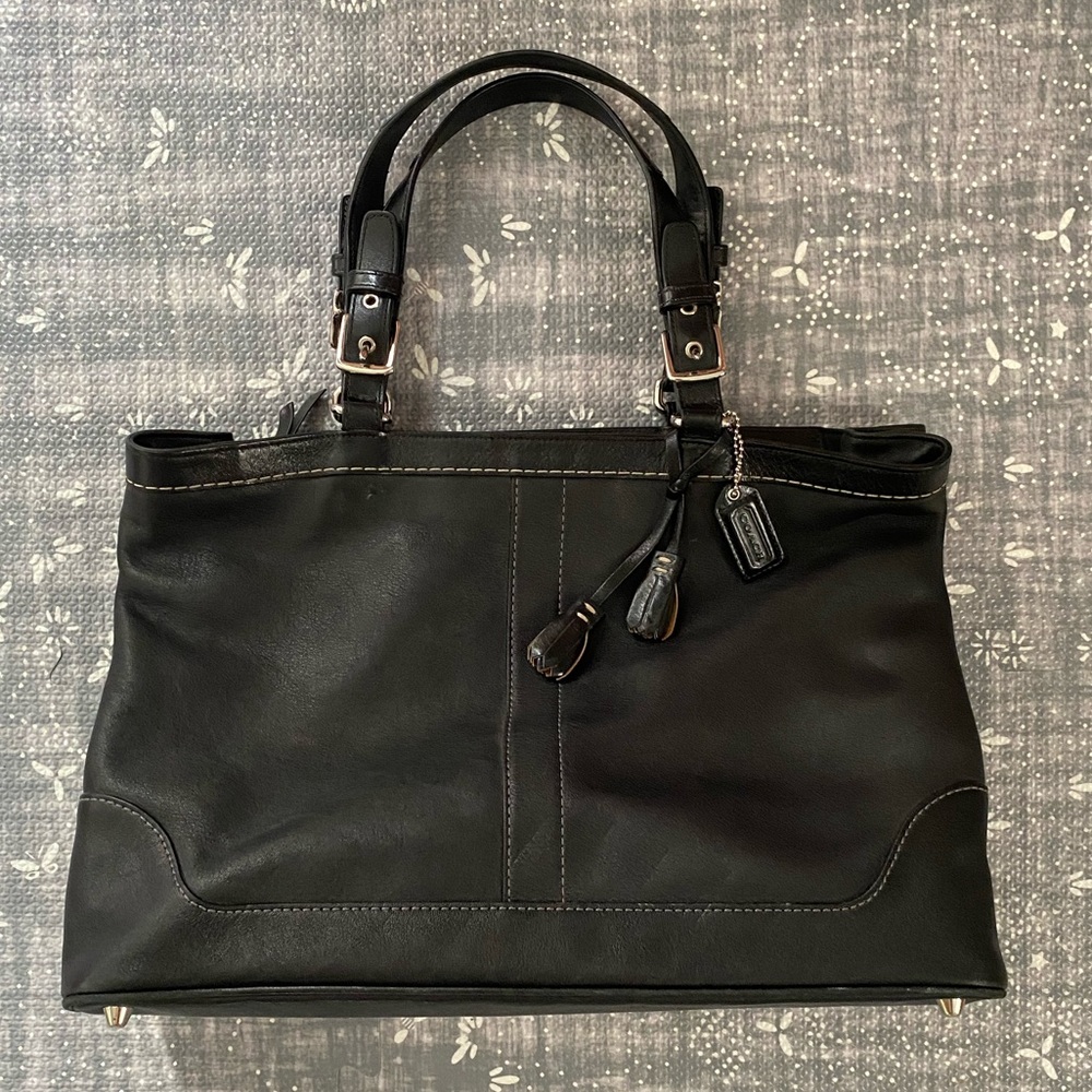 Coach Totebag Black- Black